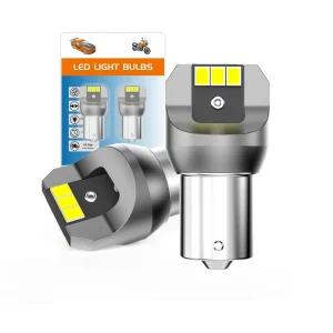 M10 1156 3157 7440 PY21W T20 S25 2835 Chips 24V 2.4W White Amber Led Turn Signal Backup Tail Lights Bulbs