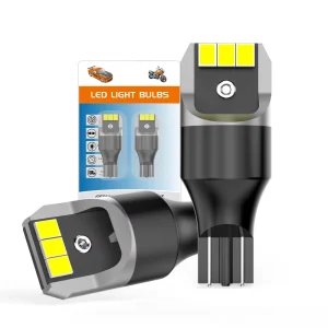 M10 Led Bulb T15 W16W Bulbs Led Lamp 6SMD 2835 W16W 2.4W 240LM White Amber Led Reverse Car Light T15
