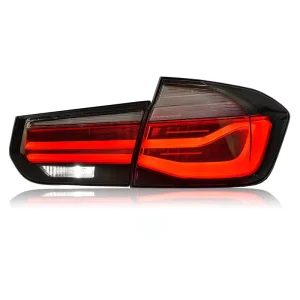M3 Style LED Tail Light Assembly for 3 Series F30/F35 Sequential Turn Signal DRL Brake Light