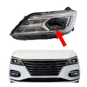 MG5 Roewe I5 LED Car Headlight Assembly Front Halogen Xenon Headlamp OE 10707689 Auto Lighting Parts