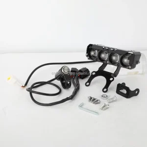 MX3 MX4 MX5 LED Row Light Bar for Electric Motorcycle Quad LED Brake Lamp with Switch Wiring Harness
