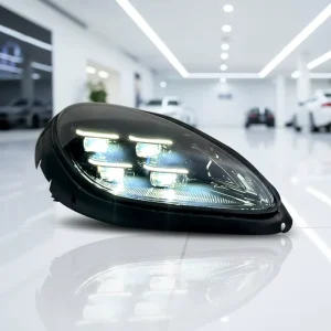 Macan 95B.1 With New Gen Matrix LED Headlight Featuring Glacier Blue Welcome Ceremony