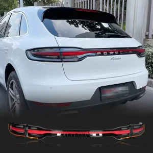 Macan Tail Light LED Assembly for Porsche 95B Facelift Conversion Upgrade EDGE TO EDGE SWEEPING Sequential Plug n Play