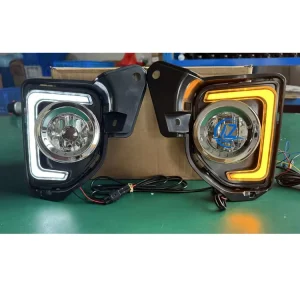 Magicolor LED Daytime Running Light DRL Car Lamp Front Bumper Auto Driving Lamp Fog Light 12V Amber for Hiace