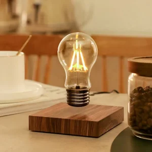 Magnetic Levitating Light Bulb Floating Light Bulb for Home Decoration Creative Levitating Lamp