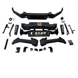 Manganese Steel Offroad Front Bull Bar With Winch Bracket Light Mount for Ford Ranger Pickup Mod Parts