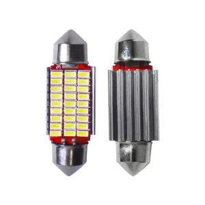 Manufacturer DC 12V Aluminum Housing LED Car License Plate Light Interior Lights 31/36/39/41mm T11 LED Car Light Bulb