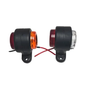Manufacturer Direct Sale LED 12V 24V Truck Trailer Side Marker Lamp Tractor Clearance Parking Light Car Light Accessories