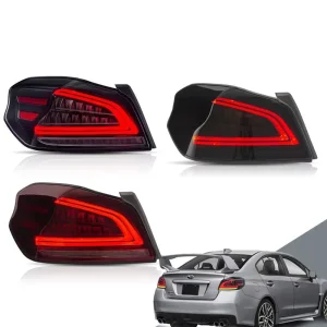 Manufacturer Full LED Taillights XV Rear Lamp Assembly STI VA Car Sequential Tail Light for Subaru Impreza WRX