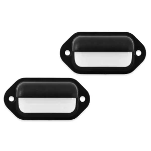 Marine LED 12V Oval Courtesy Lights for Boat Ship License Plate Tag Light for Automotive Car Surface Mount