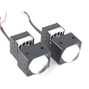 Matrix LED Auxiliary Headlight Mini Size 1.8 Inch Bi LED Projector Lens 45W Matrix Bifocal Bi LED Projector Lens