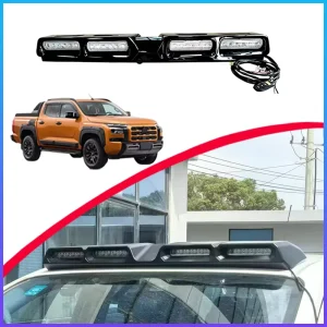 Matte Black ABS Front Auto Roof Light Off road Spotlight for Triton L200 Pickup Exterior Accessories