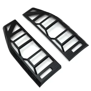 Matte Gloss Black Tail Light Cover Guard for Jetour Traveller T2 ABS Rear Lamp Protective Frame Mecha Style