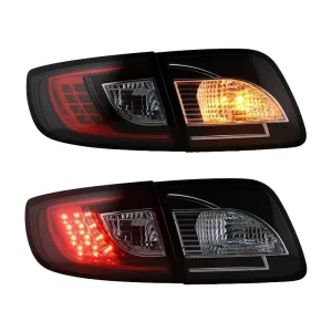 Mazda 3 LED Tail Lights Smoked Tail Lights Signal Rear Stop Brake Reversing Car Accessories Rear Lights