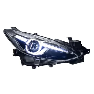 Mazda3 Axela 30W LED Projector Headlight Assembly Modification Daytime Running Lights 12V