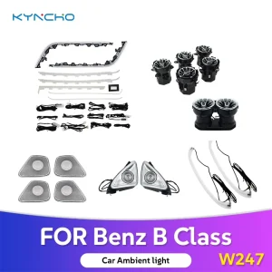 Mercedes Benz B Class W247 Car Ambient Light New LED Symphony Automotive Ambient Lighting Auto Interior Lighting