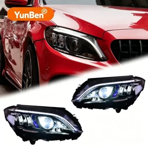 Mercedes-Benz C-Class W205 Headlight Turn Signal LED Daytime Running Light 12V 6000K