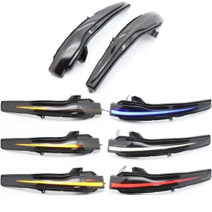 Mercedes Benz C E S V Class X253 GLC W205 W213 W222 LED Flowing Turn Signal Light for Rearview Mirror