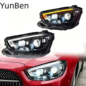 Mercedes Benz E Class W213 E260 E300 LED Multi Beam Daytime Running Lights 12V 6000K Retrofit Upgrade