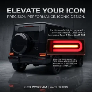 Mercedes Benz G Class W463 G63 LED Tail Light Upgrade Assembly Car Accessories Modification Turn Signal Light