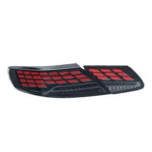 Mercedes Benz S Class W217 Coupe LED Dragon Scale Tail Light Assembly Red 12V Retrofit Upgrade Brake Turn Signal