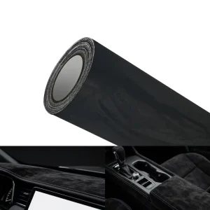 Microfiber Self Adhesive Suede Fabric Car Interior Wrapping Suede Fabric Film Suede Vinyl Film Sticker