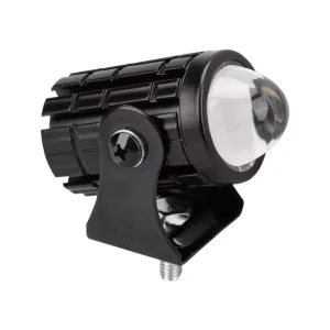 Mini 2 Color Motorcycle Lighting System 9-80V Driving Lights 9-80V Mini LED Spotlight Yellow White Fog Light LED Headlight Lens