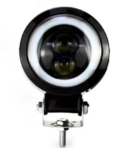 Mini 3 Inch 20W Round LED Motorcycle Work Light for Headlight Spot Halo Angel Eye Car Light Accessories