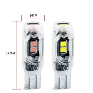 Mini 5W T10 2835 3030 LED License Plate Light Bulb for Cars Non-Polar Decoding Light Motorcycle Lighting Systems
