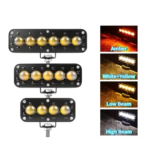 Mini Driving Lights Motorcycle DRL Spotlights and Car LED Headlight with Auxiliary Work and Fog Lamp Bulb Front Position
