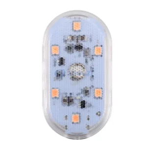 Mini High Brightness LED 3 Color USB Charging Ambient Light Wireless Magnetic Touch Interior Auto Interior Lighting