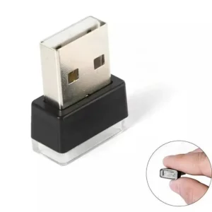 Mini LED Car Light Auto Interior USB Atmosphere Light Plug and Play Decor Lamp Emergency Lighting PC Car Accessories
