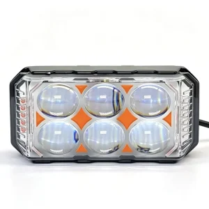 Mini LED Driving Headlight Spotlight Universal 6Lens Multi mode Motorcycle LED Light Bulb Lighting Systems for Motorbike