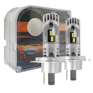 Mini Size LED Headlight Bulb H7 H4 H11 9005 9006 Plug and Play Fanless Design 6000K Waterproof Car Lamp