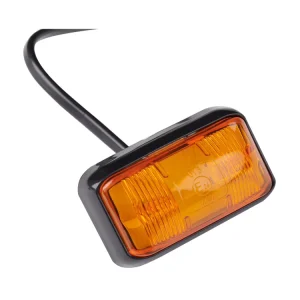 Mini Style Car Shape Amber Beam LED Indicator Clearance Side Marker for Truck Trailer and Tractor
