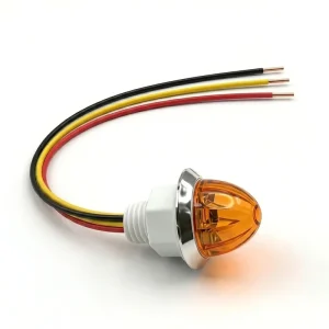 Mini Watermelon Light Led Truck Side Light Dual-color Taillight Watermelon For Truck Pickup UTV Trailer Forklift Boat