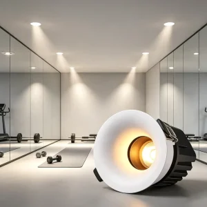 Modern Customized Aluminum Zigbee BLU Foldable Adjustable Anti Glare Focus LED Surface Mounted Spotlight Exhibition Lighting