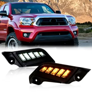 Modification Car LED Daytime Running Lights Turn Signal for Toyota Tacoma