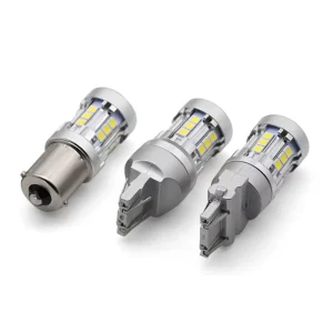 Modified 1156 Car LED 12V Turn Signal 3030 Car High Brightness T20 Brake Light 1157 Lens