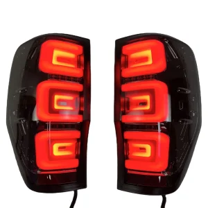 Modified Auto Rear Light Turn Signal Backup Reverse Brake Light Tail Lamp for Ford Ranger T6 T7 T8