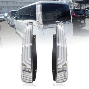 Modified Car Accessories LED Rear Tail Lights for Toyota Noah Voxy Dynamic Turn Signal Start-up Animation Brake Lamp