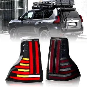 Modified Car Tail Lamp Led Rear Tail Light Taillight for Toyota Prado LC150 for LEXUS GX 460