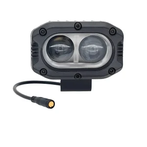Modified Electric Spotlight White Light High Power LED Floodlight Aluminum Alloy Shell Roof Flashing Light Universal Off road