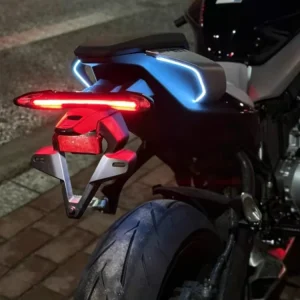 Modified Flowing Turn Signal Lights with App Control Color Adjustment for CFMOTO 675SR