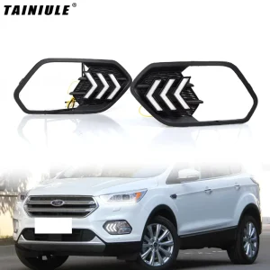 Modified LED Daytime Running Lights Dedicated Flow Turn signal Lights Driving Decorative Lights for Ford Escape