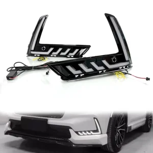 Modified LED Fog Driving Lights Car DRL Running Lights Auto Headlights Lighting Systems for Honda CRV 2023-2024