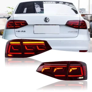 Modified LED Tail Lamp Light for Volkswagen Jetta 15 18 LED Tail Lamp Car Taillights Assembly