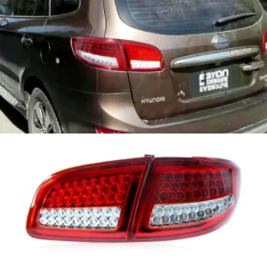 Modified LED Tail Light Assembly With DRL Brake & Reverse Lights for Hyundai Santa Fe