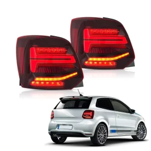 Modified LED Taillight Assembly for Polo New Condition Rear Lamp Including Steering Brake Car Accessories