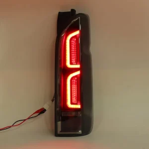 Modified LED Talilight Dynamic Flowing Turn Signal Rear Light for Toyota Hiace 200 05-18